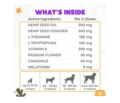 Calming Soft Chews for Dogs