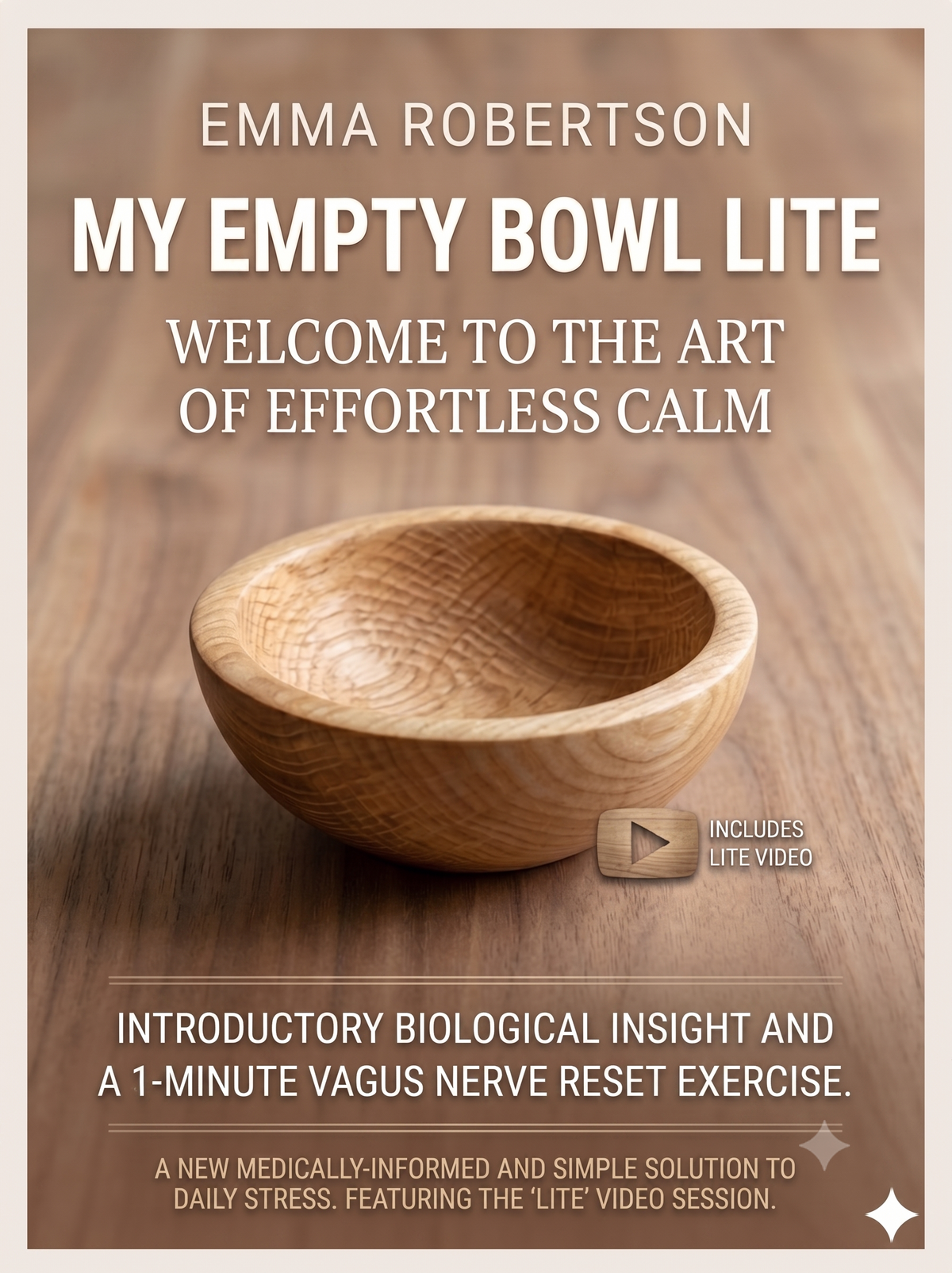 My Empty Bowl Portable Sanctuary | Wooden Bowl & 2 Part Intro Course